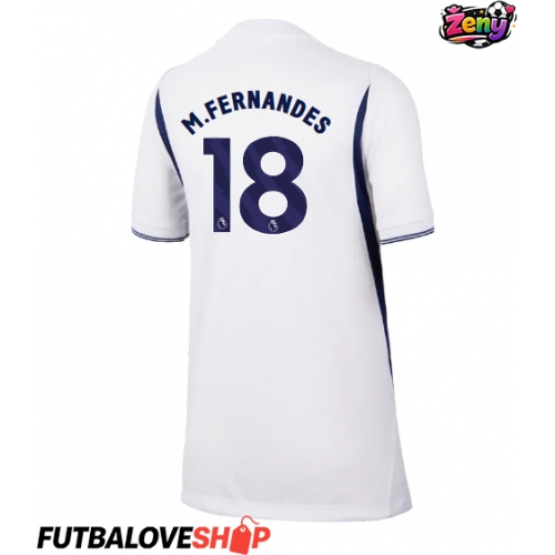 Dres Tottenham Hotspur Mateus Fernandes #18 Domáci pre Ženy 2026-27 Krátky Rukáv
